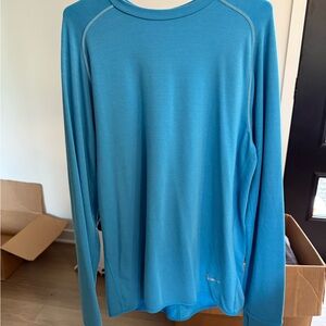 Nike Men's Sky Blue Long Sleeve Tee